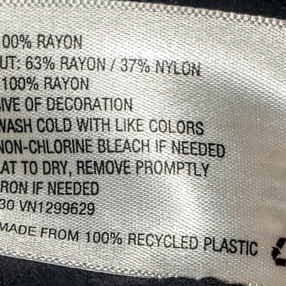 Knox Rose Women XL Black Embroidered Midi Dress Long Sleeve Gothic Dark Academia - Picture 4 of 9